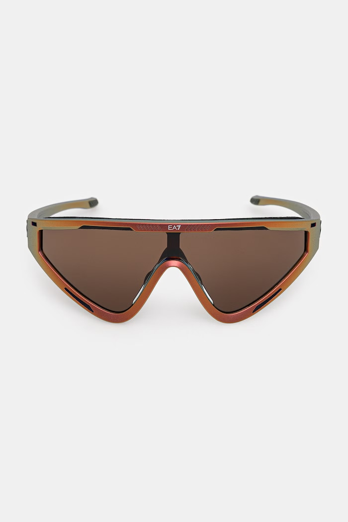 Akcesoria EA7 Emporio Armani okulary przeciwsłoneczne męskie 0Q74001.629073 pomarańczowy
