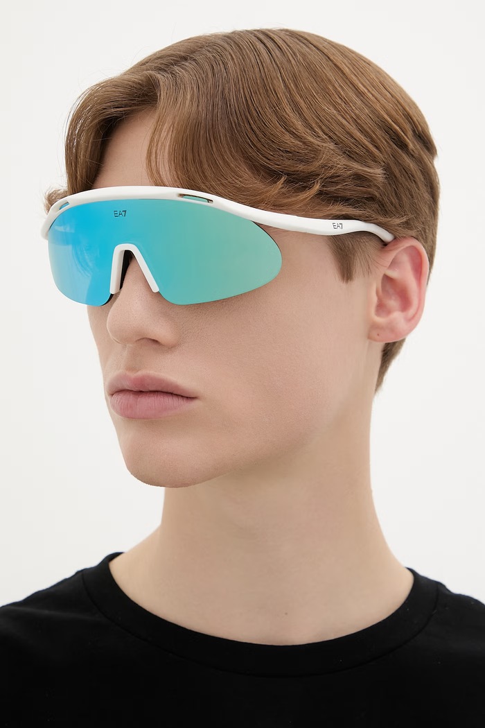 EA7 Emporio Armani okulary przeciwsłoneczne męskie biały 0Q74008.629555