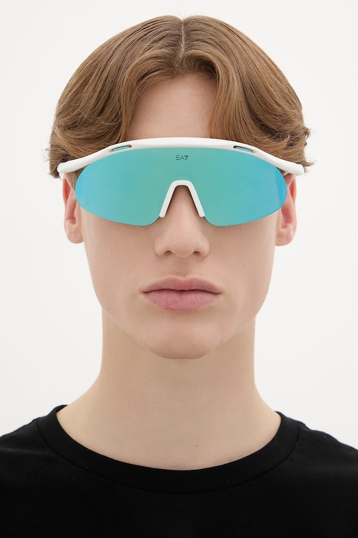 EA7 Emporio Armani okulary przeciwsłoneczne męskie 0Q74008.629555 biały