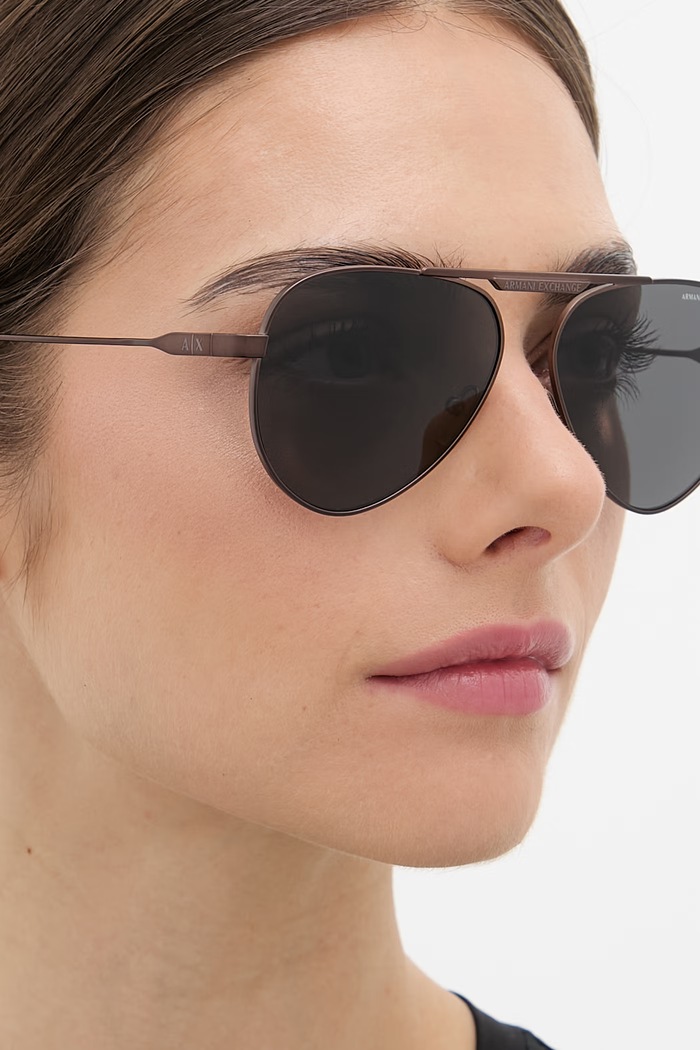 Armani Exchange авиаторски слънчеви очила 0AX2060S