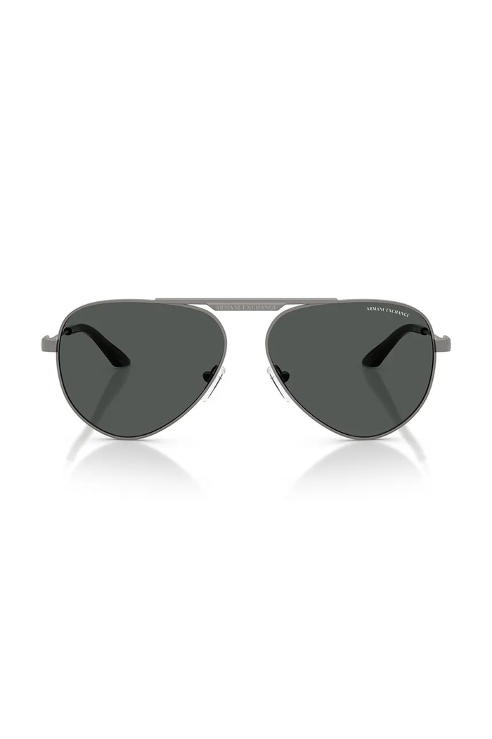 Armani Exchange авиаторски слънчеви очила сив 0AX2060S