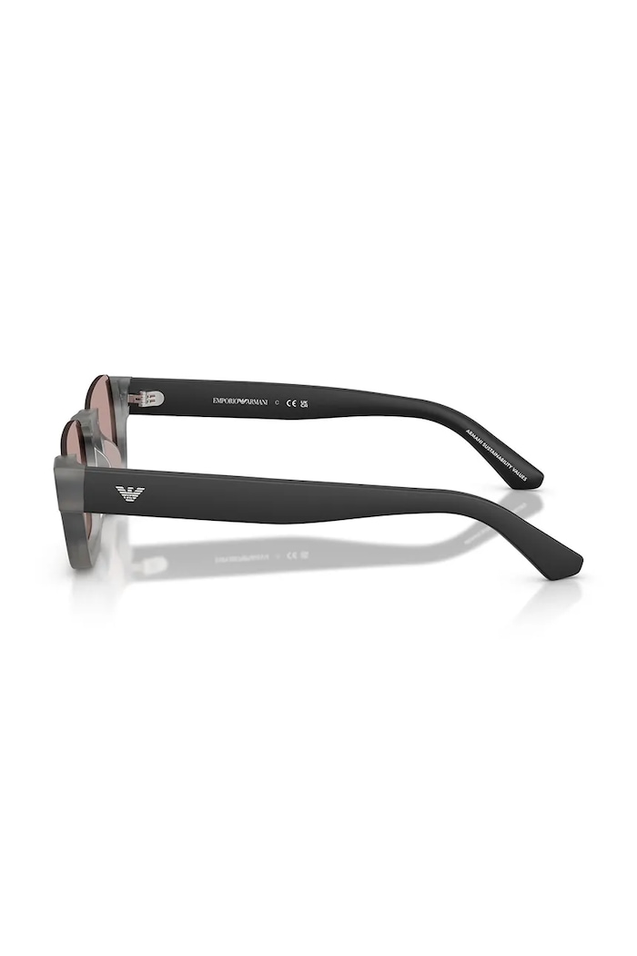 Emporio Armani ochelari de soare pătrați 0EA4268U gri