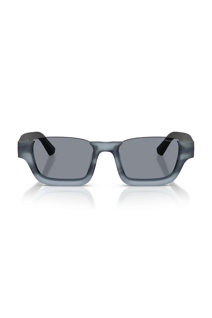 Emporio Armani okulary przeciwsłoneczne kwadratowe niebieski 0EA4268U