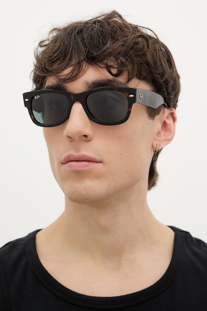 Ray-Ban okulary przeciwsłoneczne 0RB0832S brązowy SS26
