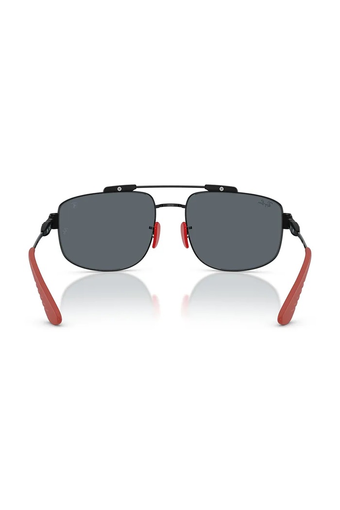 Ray-Ban okulary przeciwsłoneczne SCUDERIA FERRARI COLLECTION 0RB3789M czarny