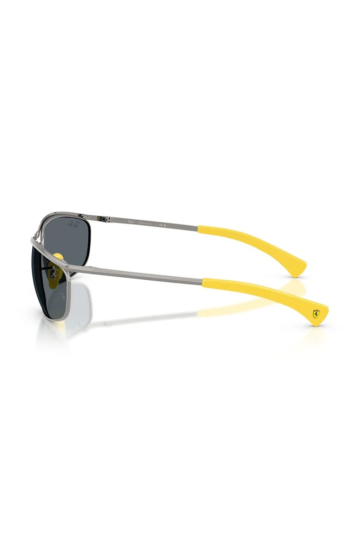 Ray-Ban sončna očala SCUDERIA FERRARI COLLECTION srebrna 0RB3819M