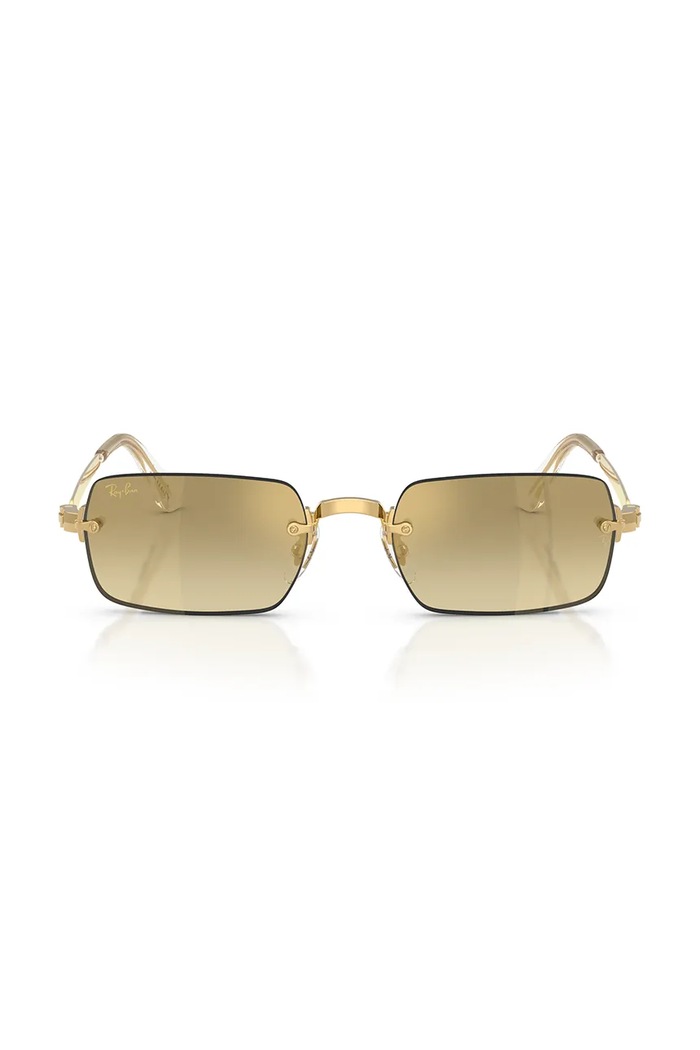 Ray-Ban okulary przeciwsłoneczne 0RB3928 żółty SS26