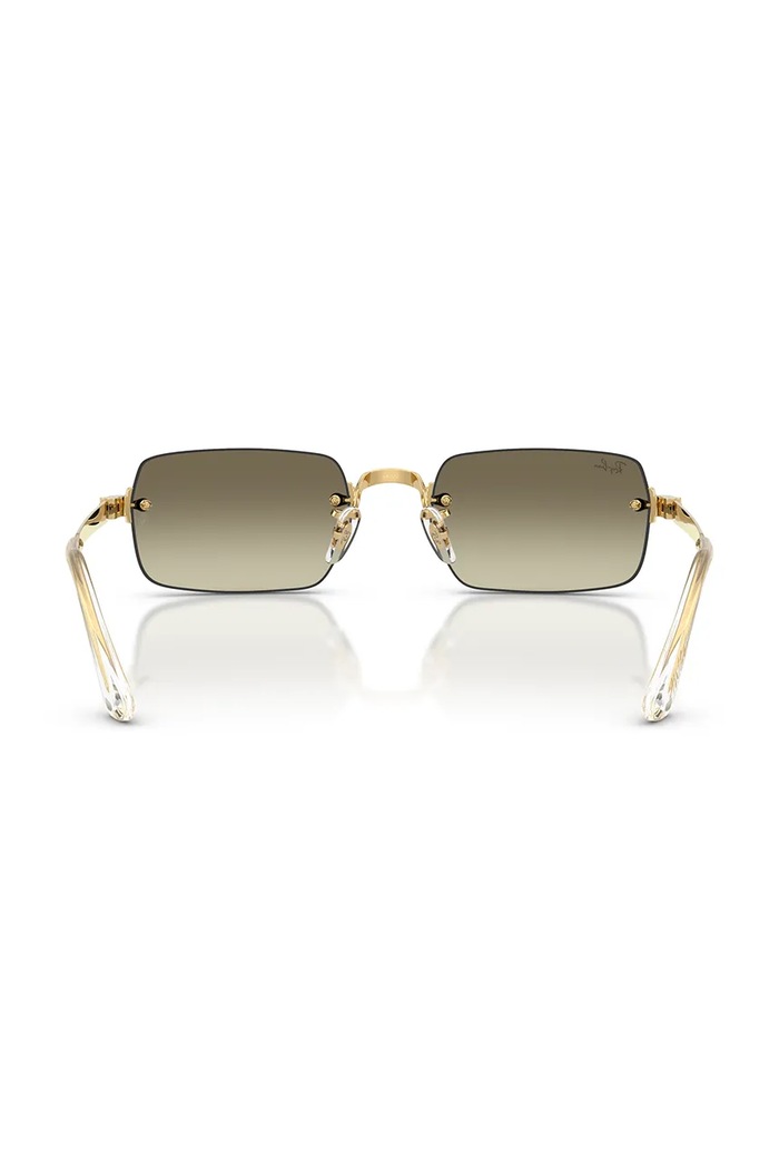Ray-Ban okulary przeciwsłoneczne żółty 0RB3928