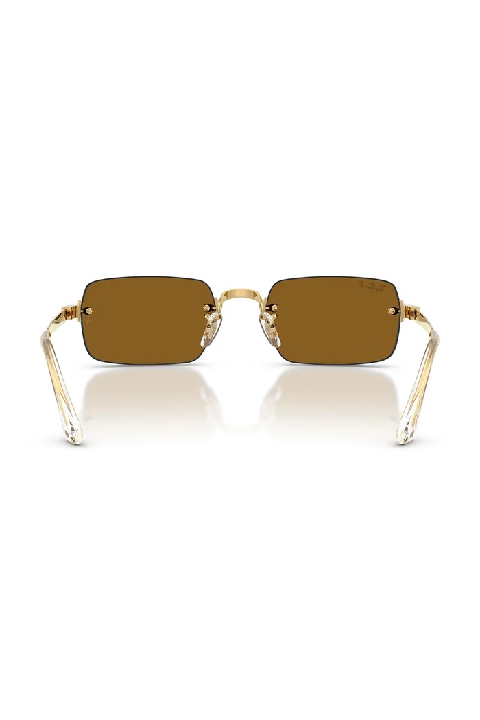 Ray-Ban okulary przeciwsłoneczne złoty 0RB3928