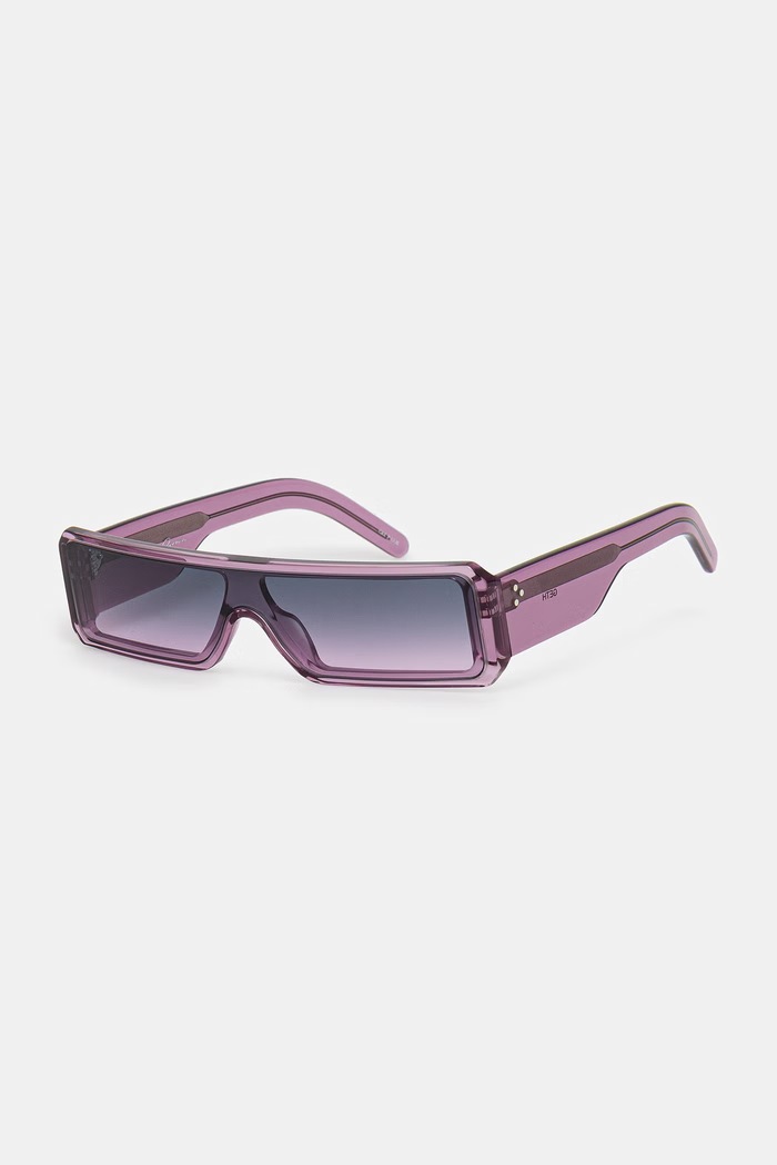 Rick Owens DRKSHDW okulary przeciwsłoneczne Gethshades nie fioletowy RG0000008.GTSVLT