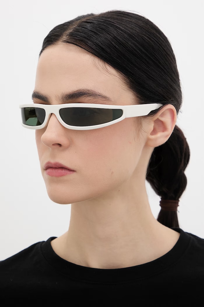 Accesorii Rick Owens DRKSHDW ochelari de soare Fog RG0000009.GPRLFS bej