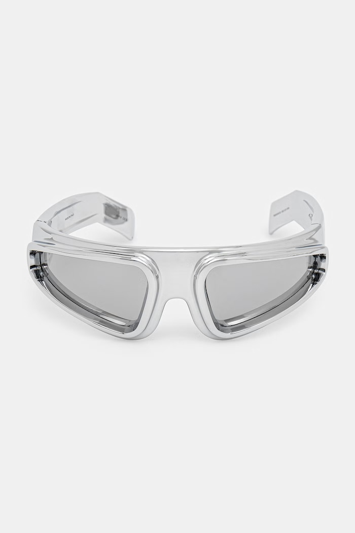 Rick Owens DRKSHDW sunglasses Ryder silver RG0000012.GSLVCS