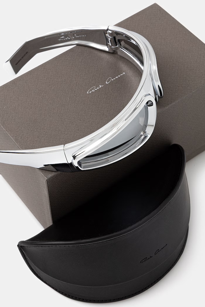 Rick Owens DRKSHDW sunglasses Ryder RG0000012.GSLVCS silver
