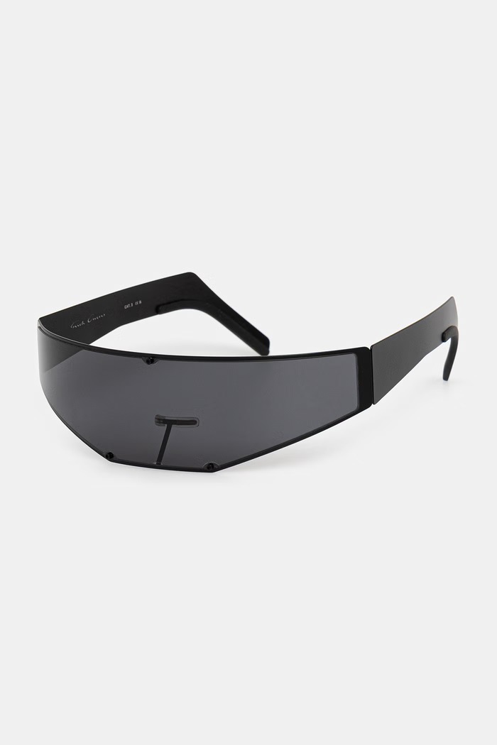 Sunčane naočale Rick Owens DRKSHDW Cyclops geometrijske crna RG0000016.GBKMB