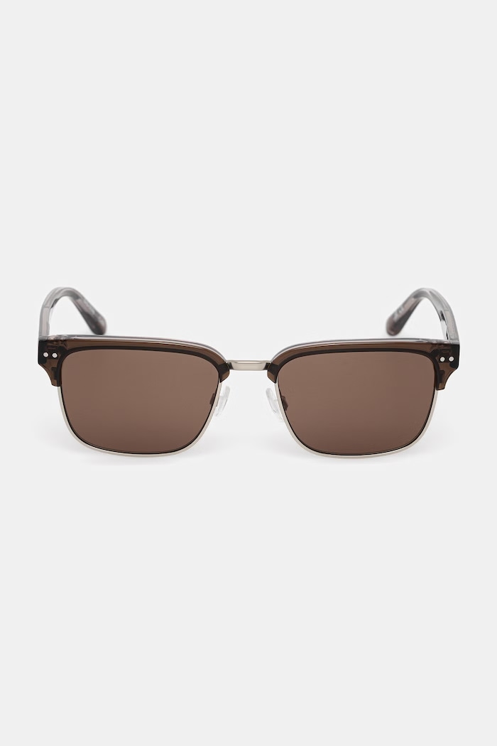 Barbour okulary przeciwsłoneczne brązowy BAS.3078