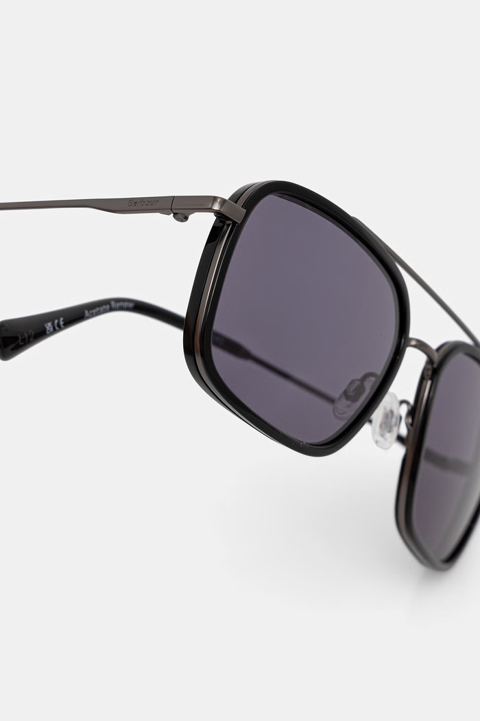 Barbour okulary przeciwsłoneczne czarny BAS.3079