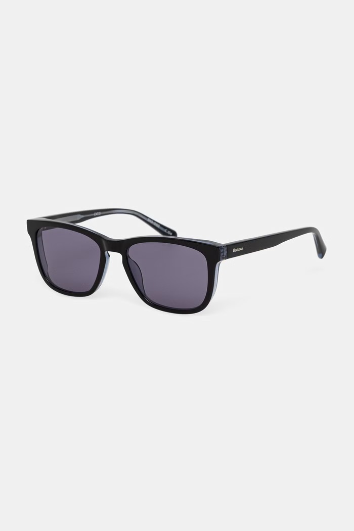Barbour ochelari de soare negru BAS.3102