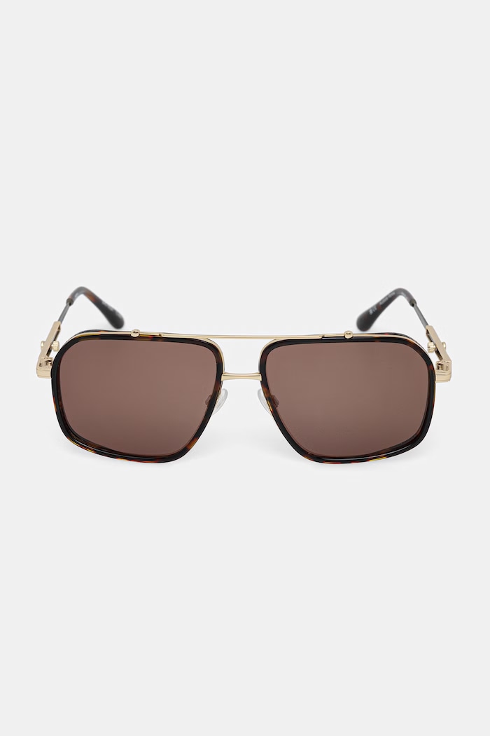 Barbour okulary przeciwsłoneczne złoty BAS.3104