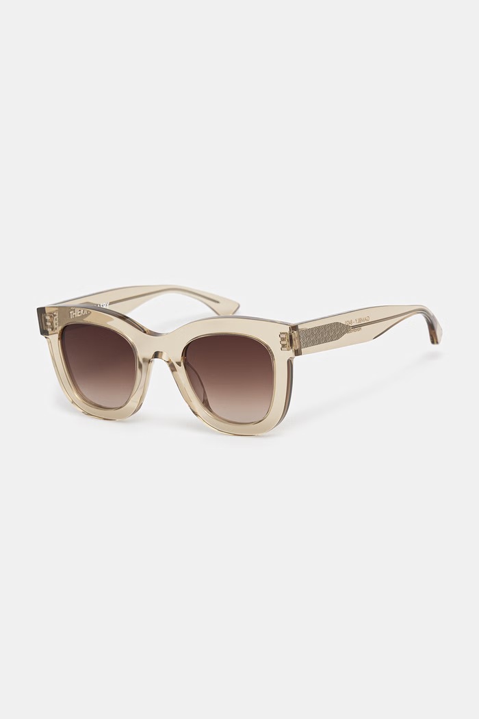 Thierry Lasry GAMBLY солнцезащитные очки кошачий глаз бежевый GAM8421
