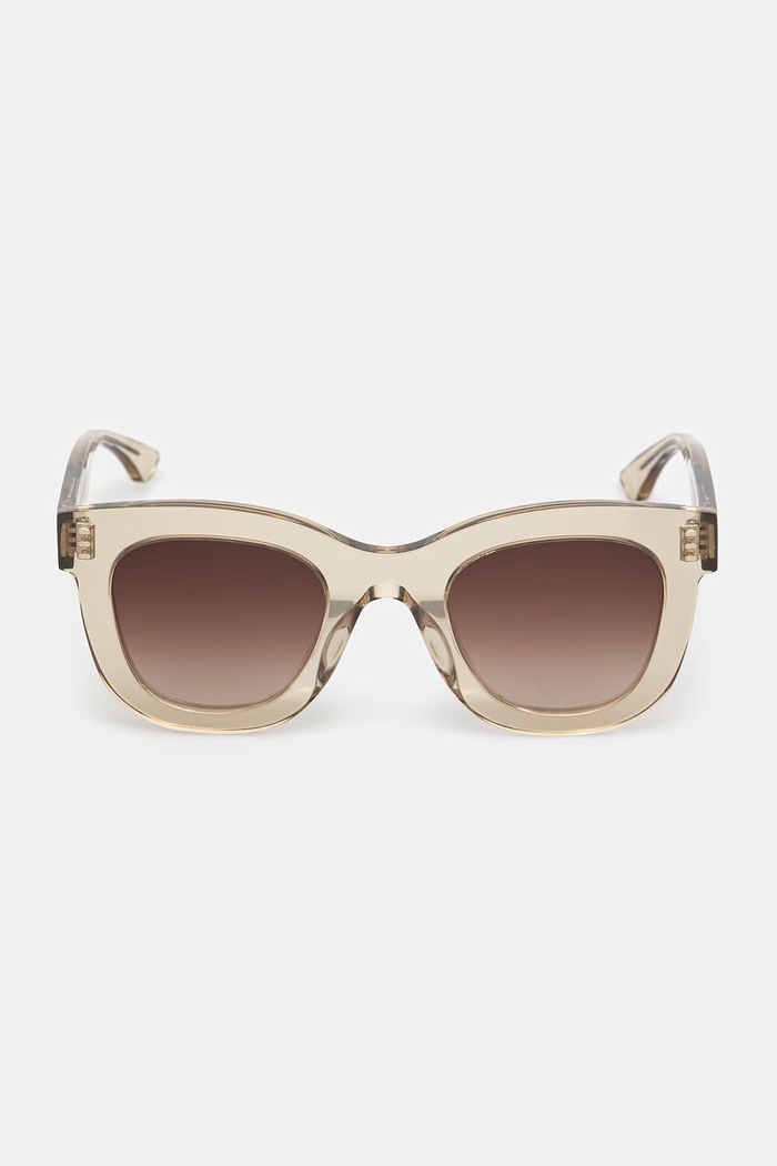 Аксессуары Thierry Lasry GAMBLY солнцезащитные очки кошачий глаз GAM8421 бежевый