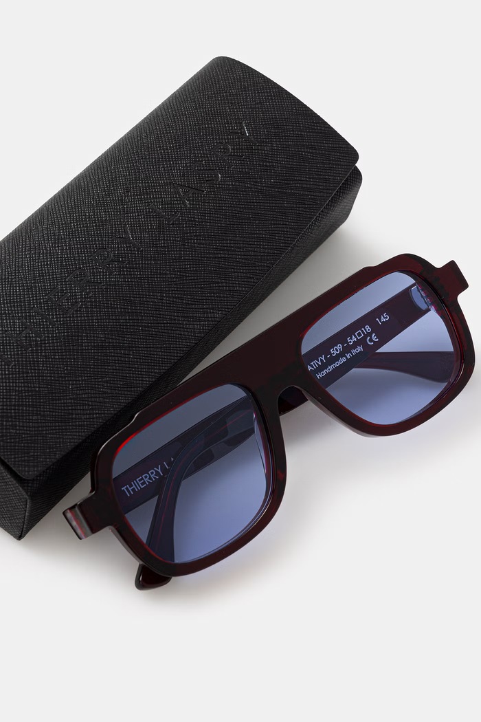 Thierry Lasry NEGATIVY солнцезащитные очки-авиаторы чёрный NEGA509