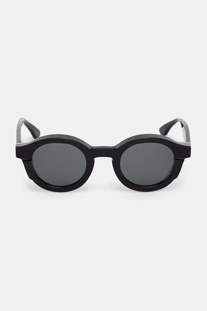Accesorii Thierry Lasry SLIPPERY ochelari de soare rotunzi SLIP101 negru