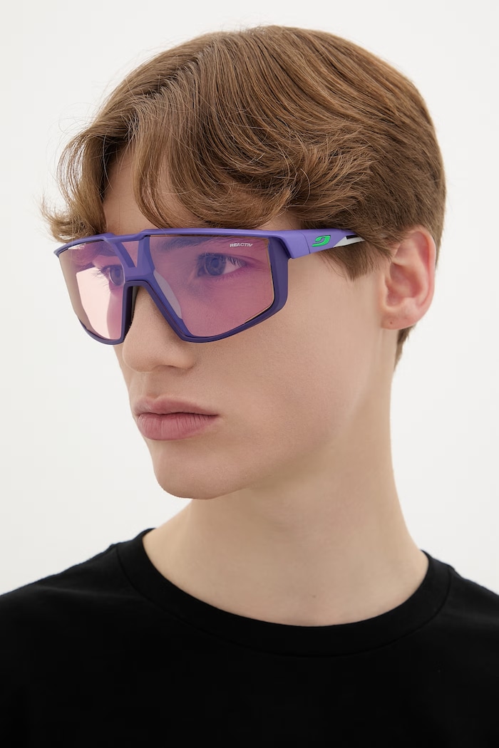 Julbo okulary przeciwsłoneczne FURY - REACTIV 1-3 J531. fioletowy SS26