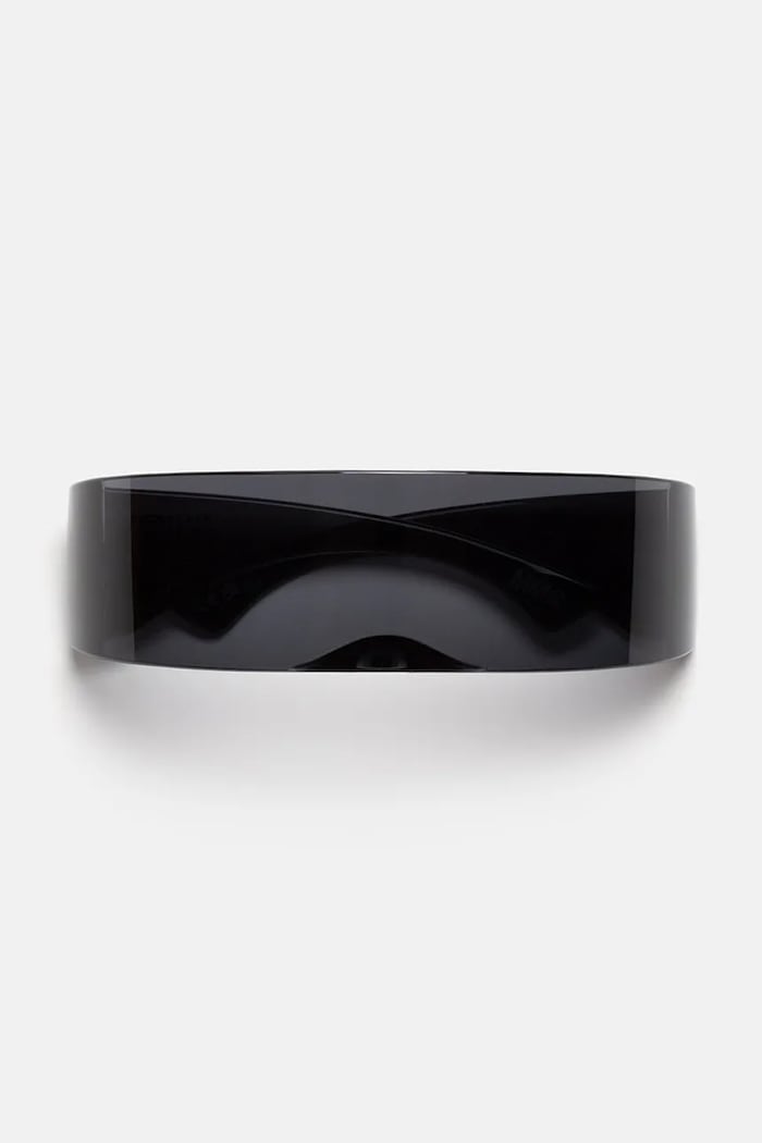 MM6 Maison Margiela LUNETTES 6 okulary przeciwsłoneczne IANN czarny