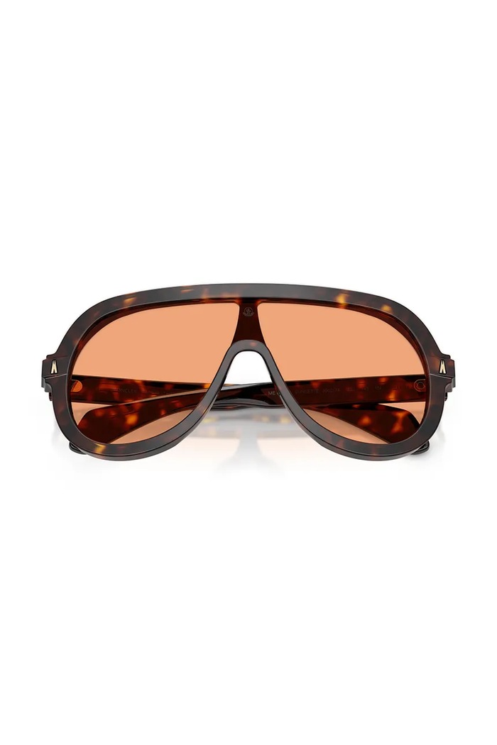 Moncler okulary przeciwsłoneczne SUNSETTE 0ME6021U brązowy