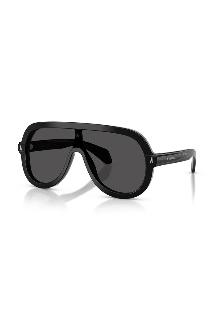 Moncler okulary przeciwsłoneczne SUNSETTE czarny 0ME6021U