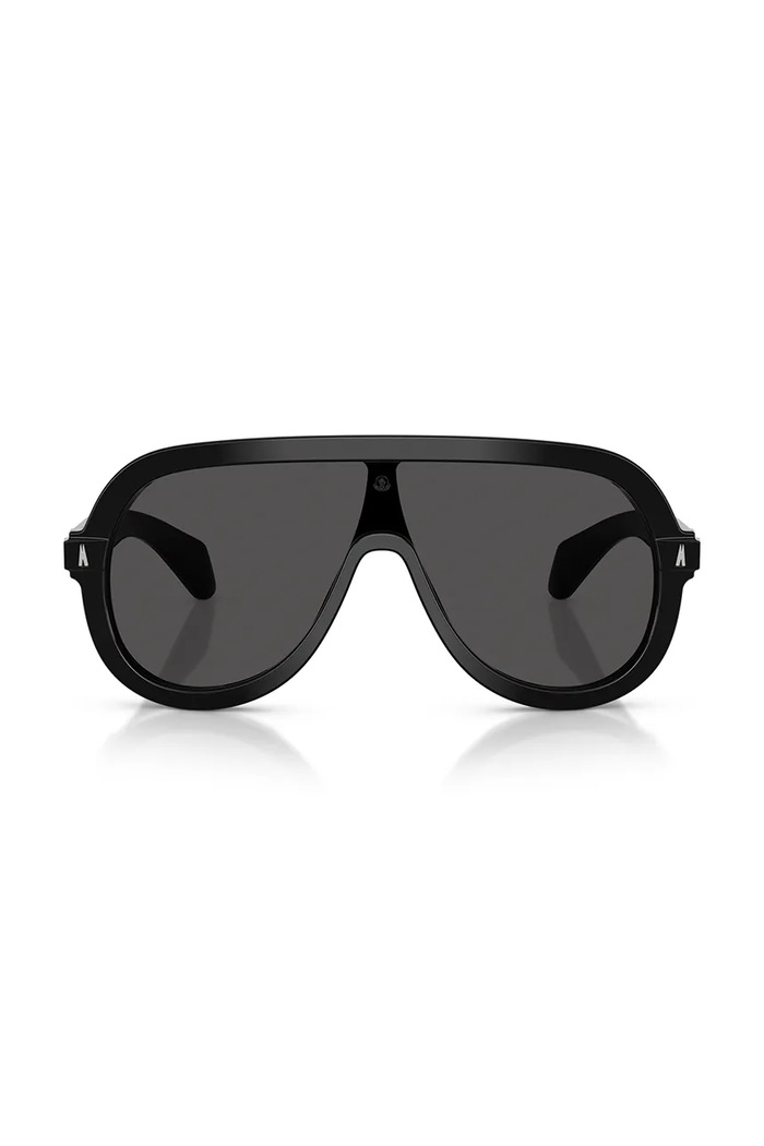 Moncler okulary przeciwsłoneczne SUNSETTE 0ME6021U czarny SS26