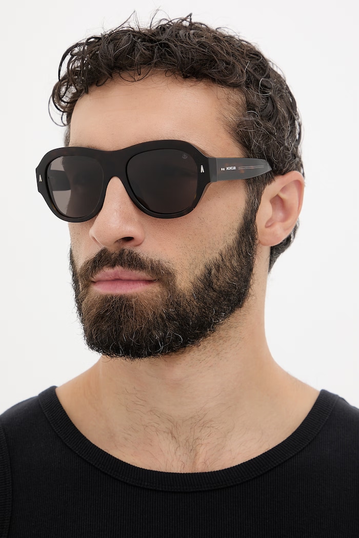 Moncler occhiali da sole ELEVANE 0ME6015U marrone SS26