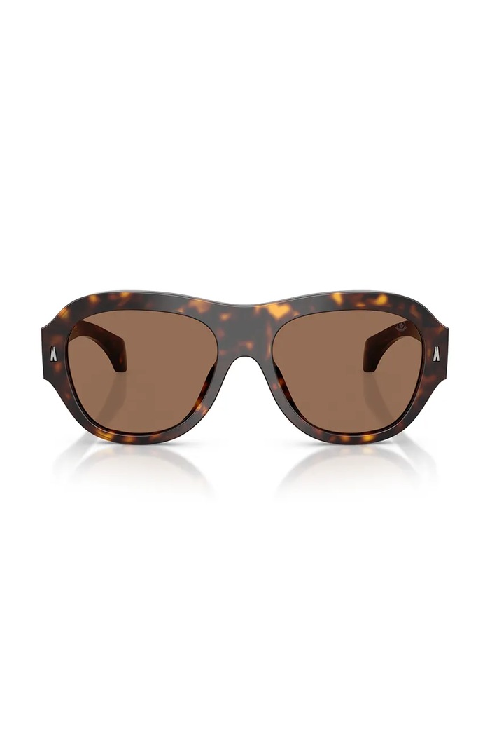 Moncler okulary przeciwsłoneczne ELEVANE 0ME6015U brązowy SS26