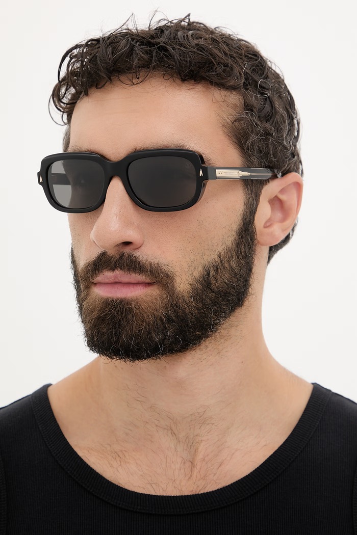Moncler occhiali da sole SUNTRAP 0ME6008 nero SS26