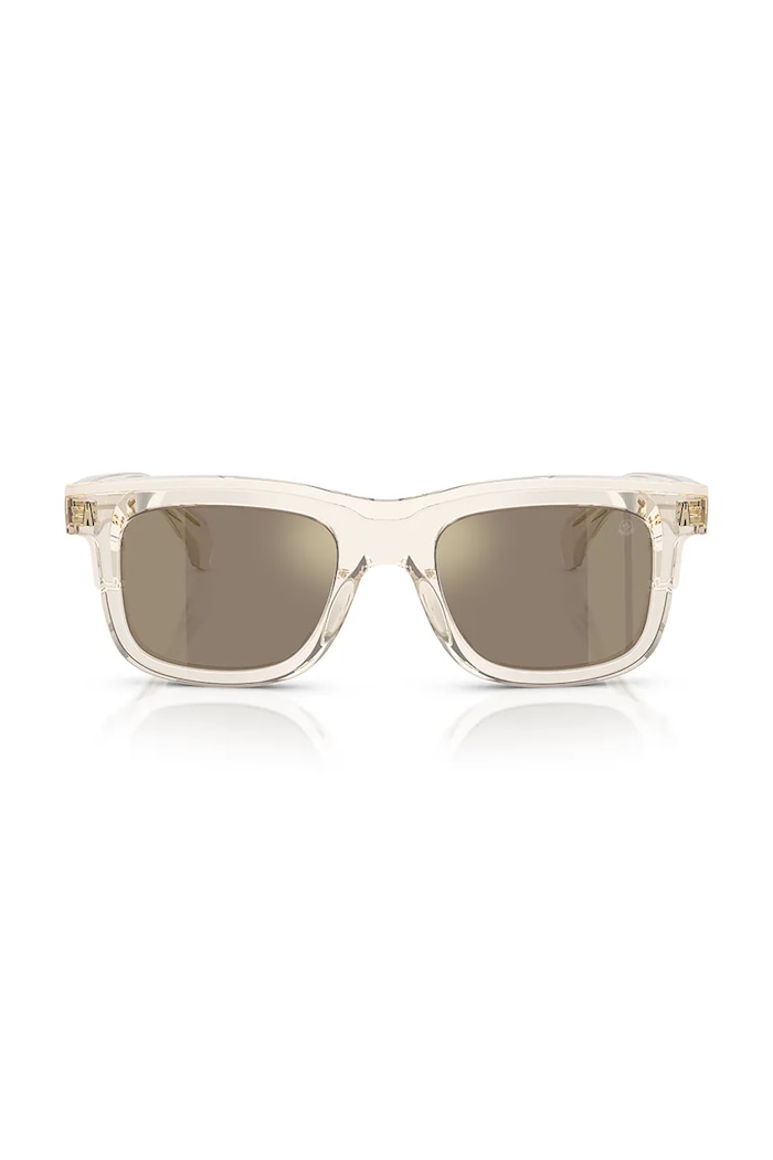 Moncler okulary przeciwsłoneczne CLARO 0ME6004 beżowy SS26