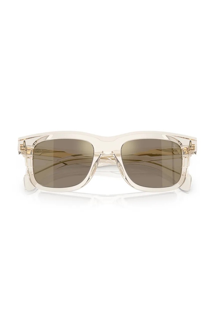 Moncler okulary przeciwsłoneczne CLARO 0ME6004 beżowy