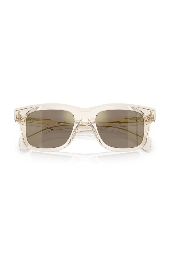 Moncler okulary przeciwsłoneczne CLARO 0ME6004 beżowy