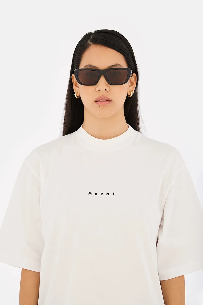 Marni Jimura okulary przeciwsłoneczne 34S.IA76 czarny SS26