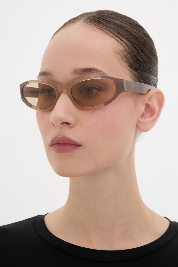 Marni Yozamei sunglasses E8P.IZFY brown