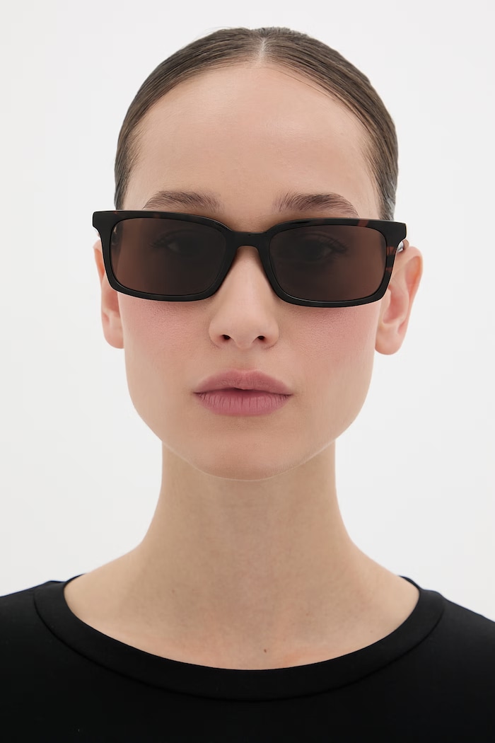 MM6 Maison Margiela LUNETTES 5 HAVANA okulary przeciwsłoneczne IH7B