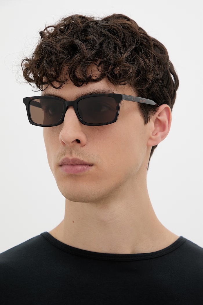 MM6 Maison Margiela LUNETTES 5 HAVANA okulary przeciwsłoneczne brązowy IH7B