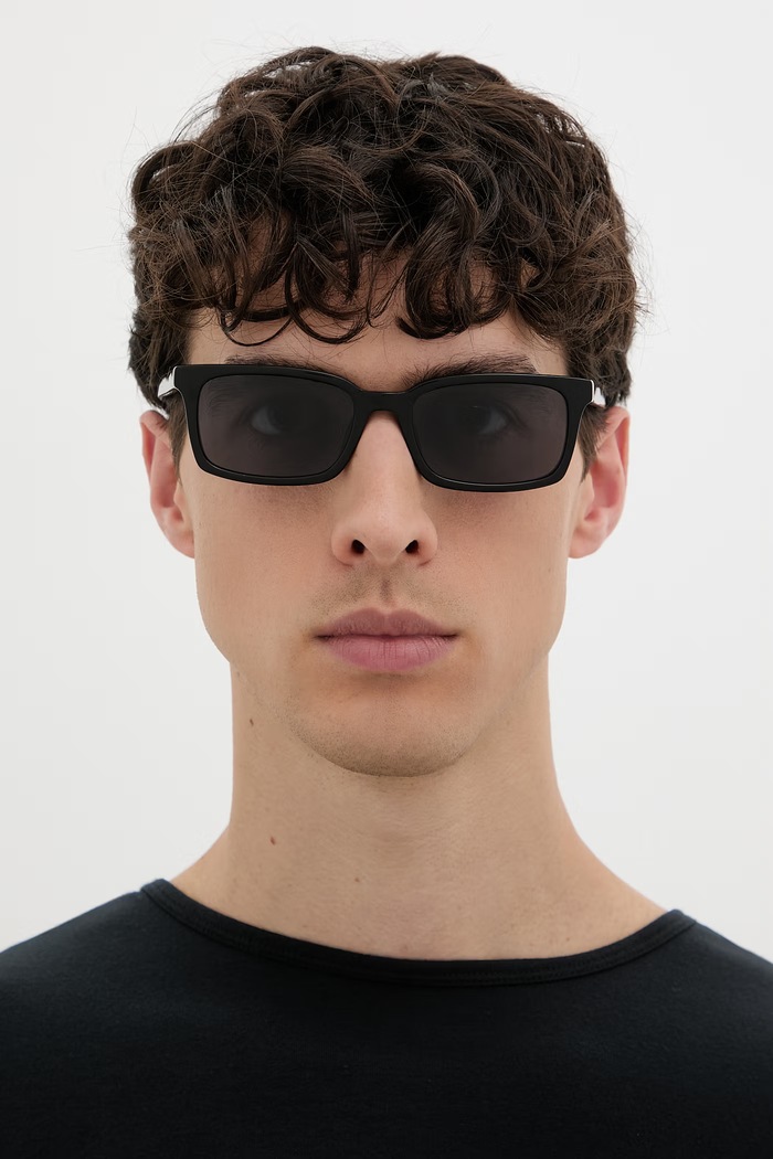 MM6 Maison Margiela LUNETTES 5 NOIR okulary przeciwsłoneczne IRFI