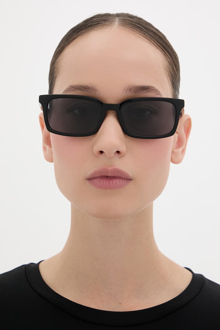 MM6 Maison Margiela LUNETTES 5 NOIR okulary przeciwsłoneczne IRFI