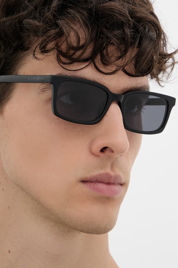 MM6 Maison Margiela LUNETTES 5 NOIR okulary przeciwsłoneczne IRFI