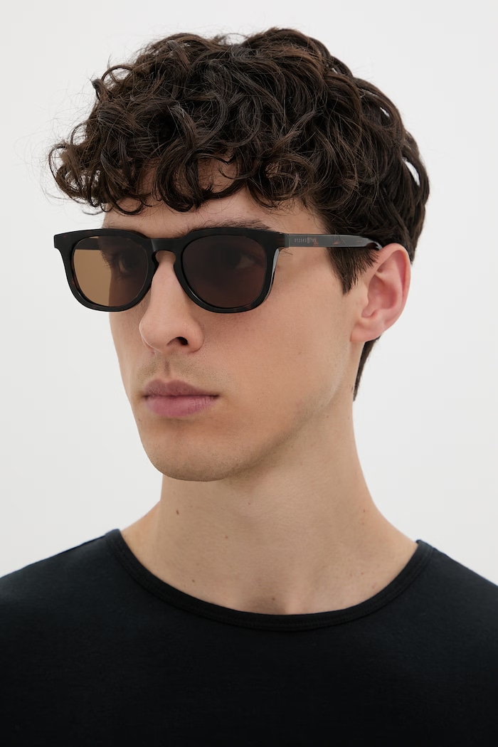 MM6 Maison Margiela LUNETTES 3 HAVANA okulary przeciwsłoneczne brązowy I62V