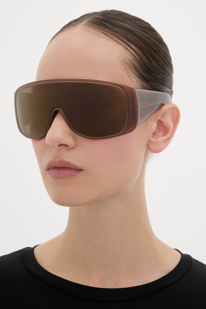 MM6 Maison Margiela MARGIELA MASK BROWN sunčane naočale IPFD smeđa