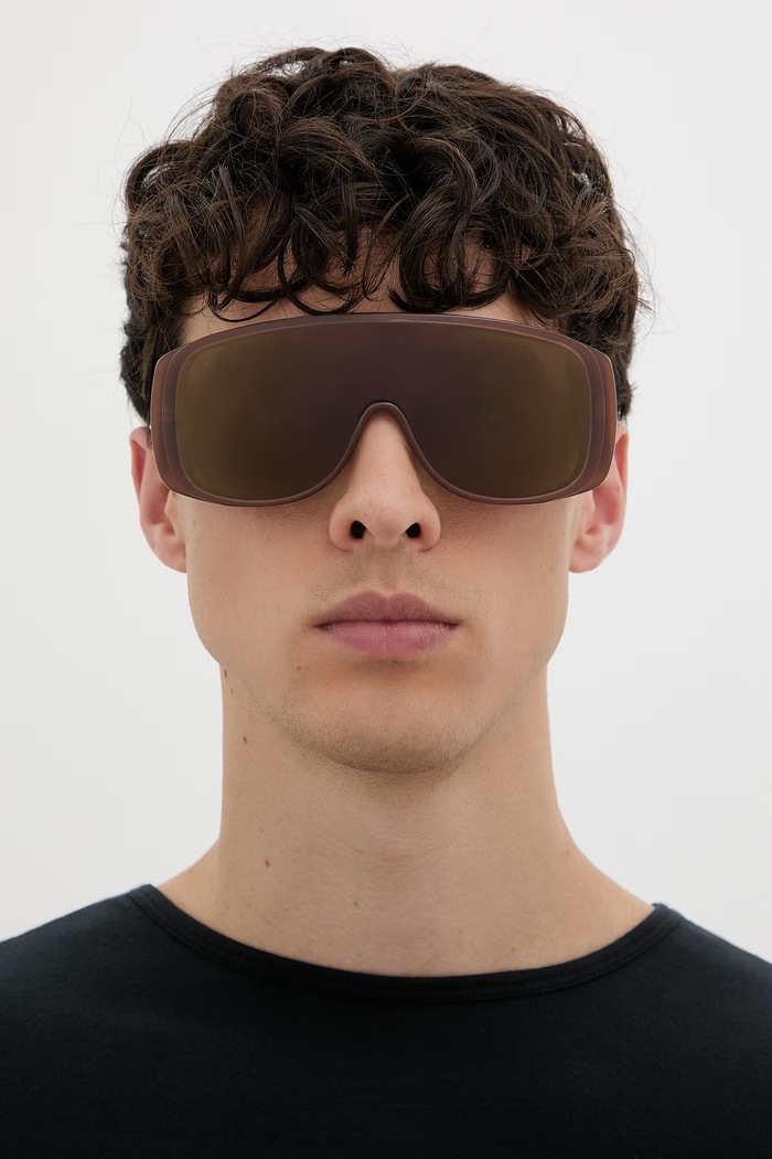 MM6 Maison Margiela MARGIELA MASK BROWN sunčane naočale IPFD