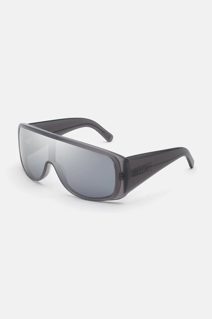 MM6 Maison Margiela MARGIELA MM6 MASK GREY sunglasses black I4H1