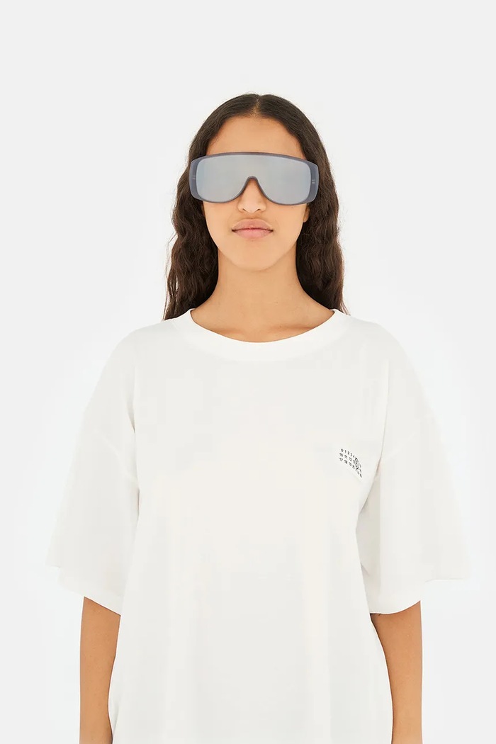 MM6 Maison Margiela MARGIELA MM6 MASK GREY sunglasses I4H1