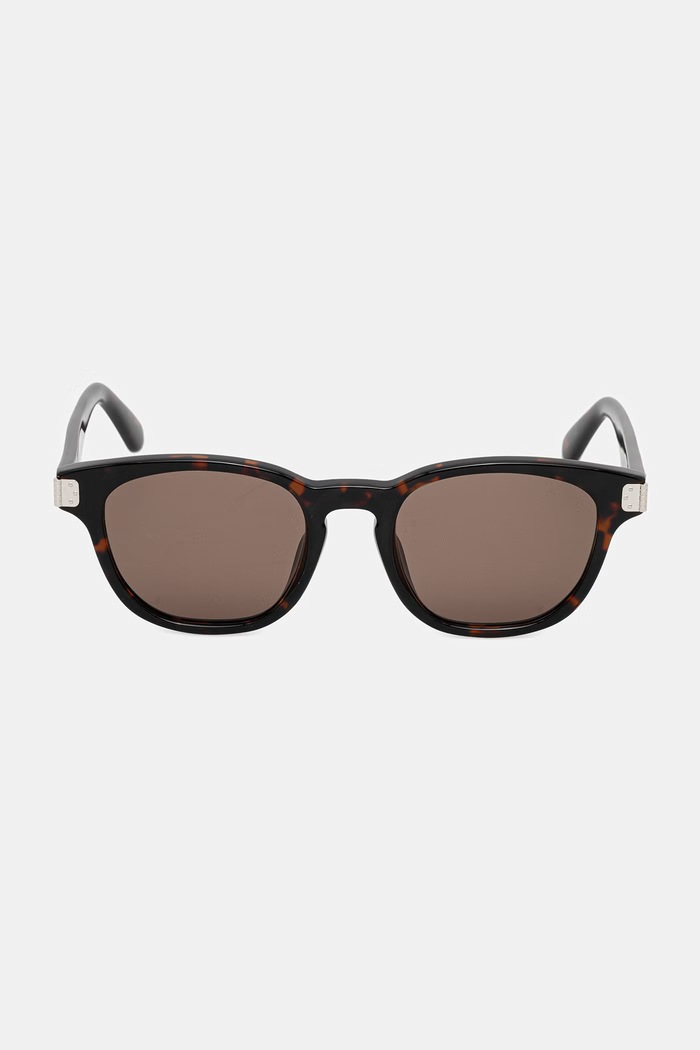 MM6 Maison Margiela okulary przeciwsłoneczne LUNETTES 17 ECAILLES IBL5 brązowy SS26